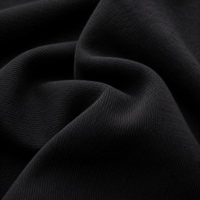 Midnight Black Oversized Drop Shoulder T-Shirt