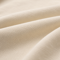 Ivory Cream Oversized Drop Shoulder T-Shirt