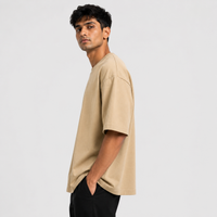 Desert Sand Oversized Drop Shoulder T-Shirt