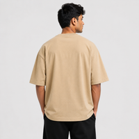 Desert Sand Oversized Drop Shoulder T-Shirt