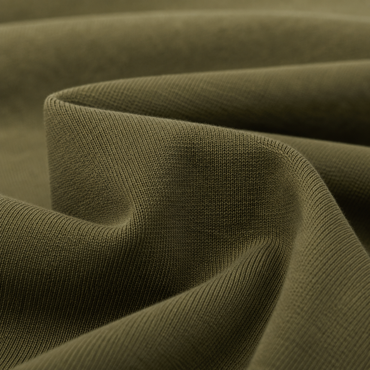 Military Olive Oversized Drop Shoulder T-Shirt