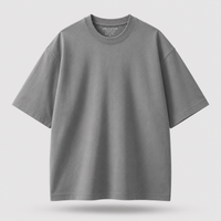 Urban Grey Oversized Drop Shoulder T-Shirt