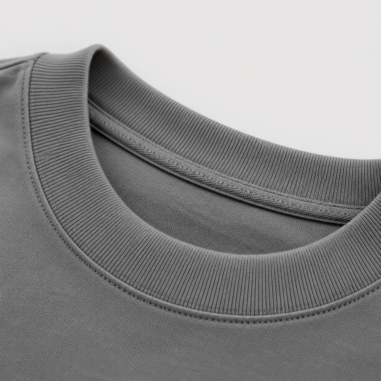Urban Grey Oversized Drop Shoulder T-Shirt
