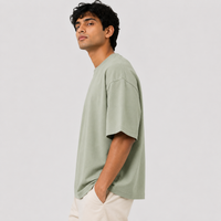Sage Mist Oversized Drop Shoulder T-Shirt