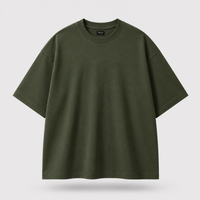 Woodland Green Oversized Drop Shoulder T-Shirt