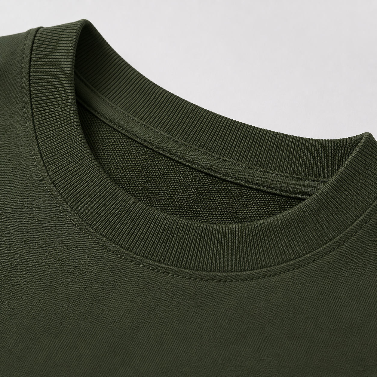 Woodland Green Oversized Drop Shoulder T-Shirt