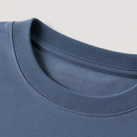 Storm Blue Oversized Drop Shoulder T-Shirt