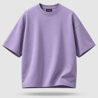 Lavender Haze Oversized Drop Shoulder T-Shirt