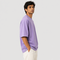 Lavender Haze Oversized Drop Shoulder T-Shirt