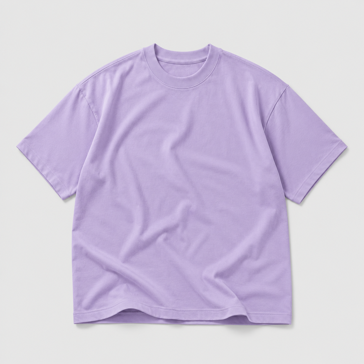 Lavender Haze Oversized Drop Shoulder T-Shirt