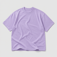 Lavender Haze Oversized Drop Shoulder T-Shirt