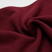 Burgundy Wine Oversized Drop Shoulder T-Shirt