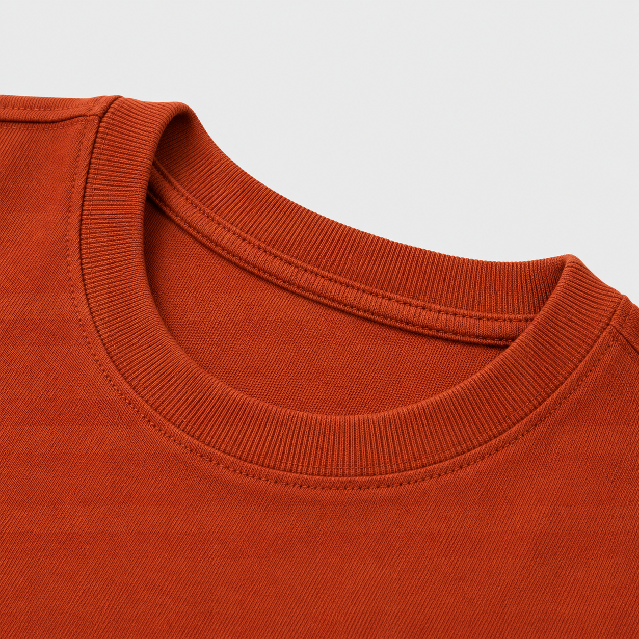 Terracotta Rust Oversized Drop Shoulder T-Shirt