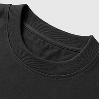 Shadow Charcoal Oversized Drop Shoulder T-Shirt