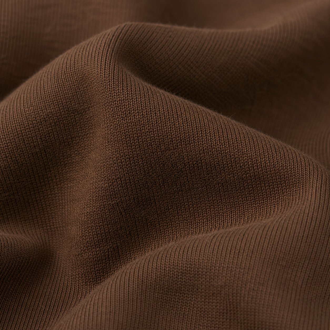 Mocha Earth Oversized Drop Shoulder T-Shirt