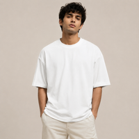 New Pack of 3 Drop Shoulder T-shirts