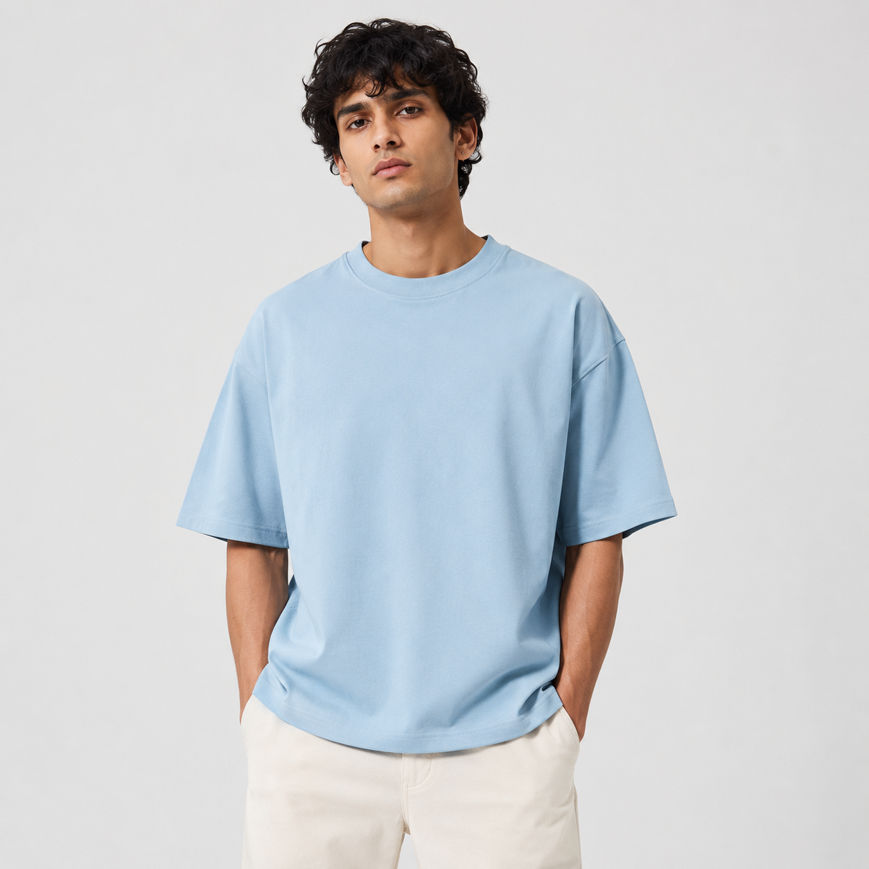 New Pack of 3 Drop Shoulder T-shirts