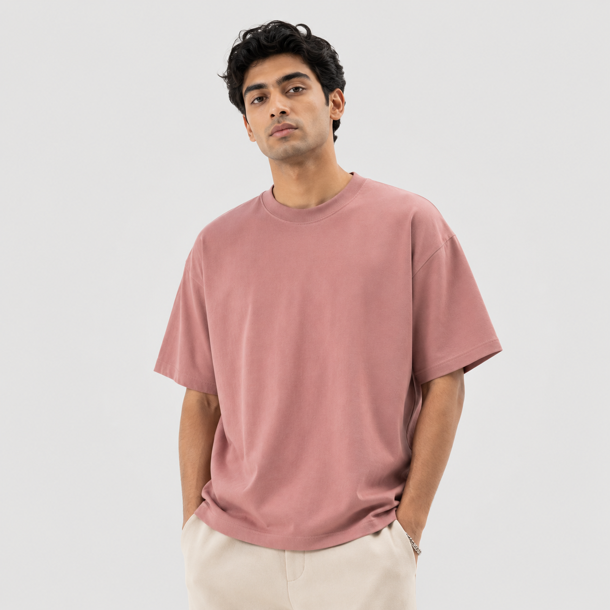 New Pack of 3 Drop Shoulder T-shirts