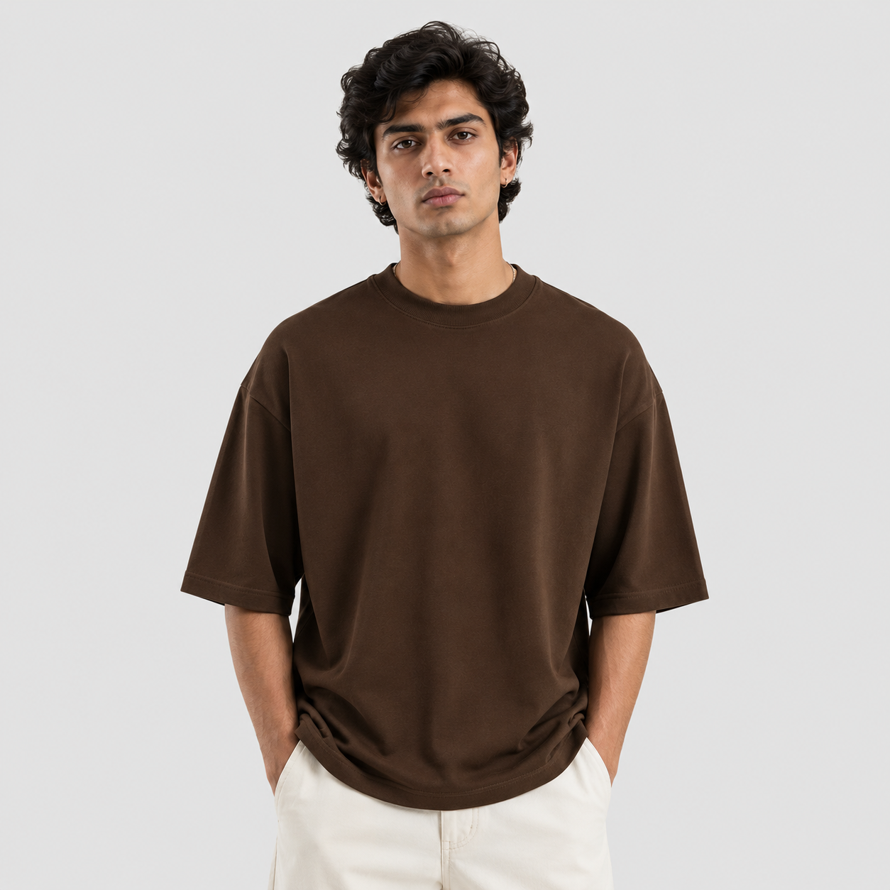 New Pack of 3 Drop Shoulder T-shirts
